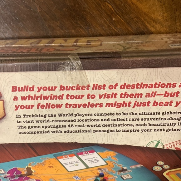 BRAND NEW Trekking the World board game - Picture 3 of 3